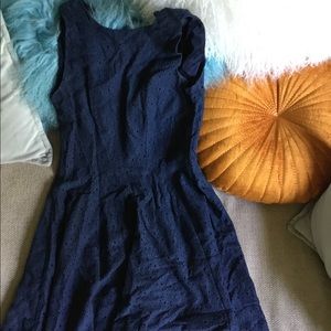 Blue dress